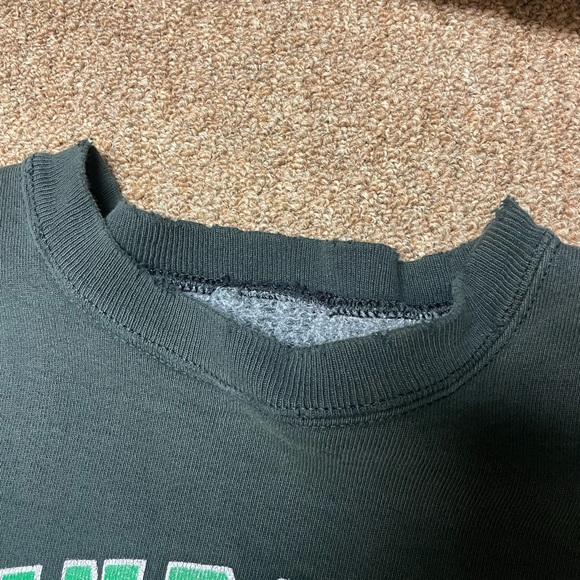 Distressed Vintage Soccer Sweatshirt - Picture 3 of 5